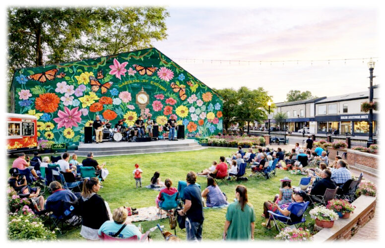 Columbiana's Garden of Eatin' Phase 1 done in time for America 250 Celebration